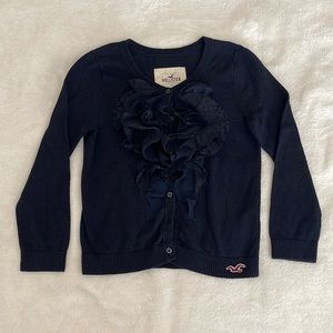 Hollister black knit top.  Size S